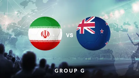Iran vs New Zealand - Group G - Football World Cup 2026 - Group Stage - Match 15