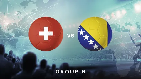 Boletos Suiza vs Bosnia y Herzegovina - Grupo B - Mundial de Fútbol 2026 - Fase de grupos - Partido 26