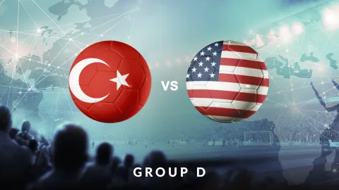 Türkiye vs USA - Group D - Football World Cup 2026 - Group Stage - Match 59