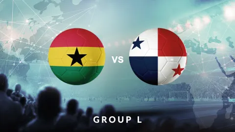 Ghana vs Panama - Group L - Football World Cup 2026 - Group Stage - Match 21