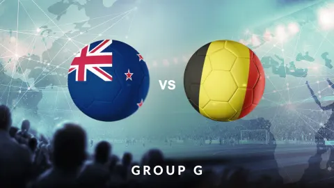 New Zealand vs Belgium - Group G - Football World Cup 2026 - Group Stage - Match 64