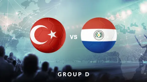 Türkiye vs Paraguay - Group D - Football World Cup 2026 - Group Stage - Match 31