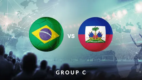 Bilhetes Brasil vs Haiti - Grupo C - Mundial de Futebol 2026 - Fase de Grupos - Jogo 29