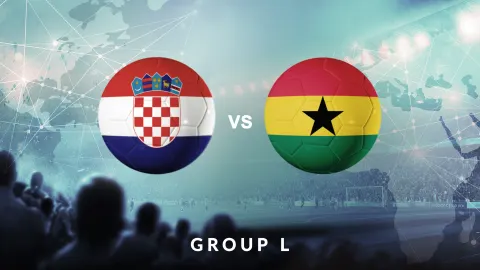 Kroatien vs Ghana - Gruppe L - Fußball-Weltmeisterschaft 2026 - Gruppenphase - Spiel 68