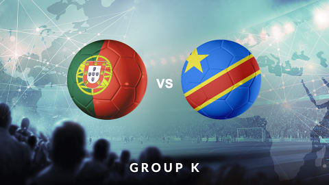 Portugal vs DR Congo - Group K - Football World Cup 2026 - Group Stage - Match 23