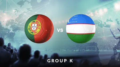Portugal vs Uzbekistan - Group K - Football World Cup 2026 - Group Stage - Match 47
