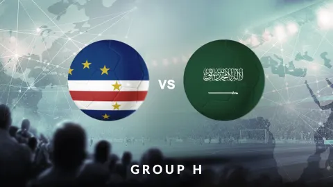 Cabo Verde vs Saudi Arabia - Group H - Football World Cup 2026 - Group Stage - Match 65