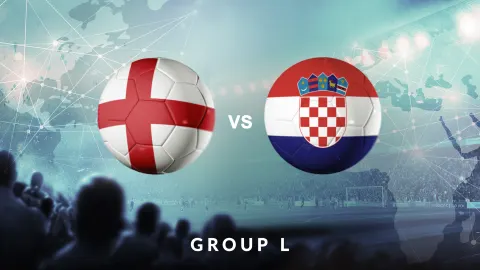 England vs Croatia - Group L - Football World Cup 2026 - Group Stage - Match 22