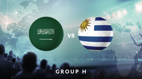 Saudi Arabia vs Uruguay - Group H - Football World Cup 2026 - Group Stage - Match 13