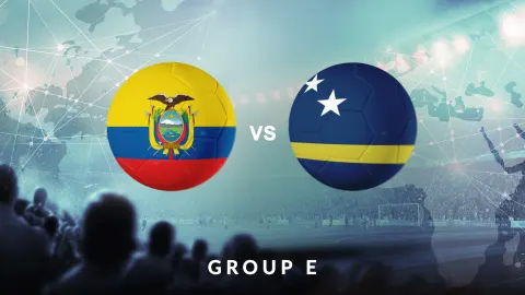 Ecuador vs Curaçao - Group E - Football World Cup 2026 - Group Stage - Match 34