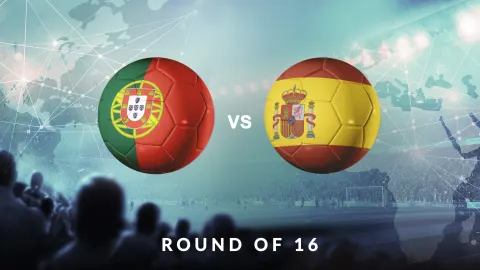 Portugal vs Spain - Football World Cup 2026 - Round of 16 - Match 93