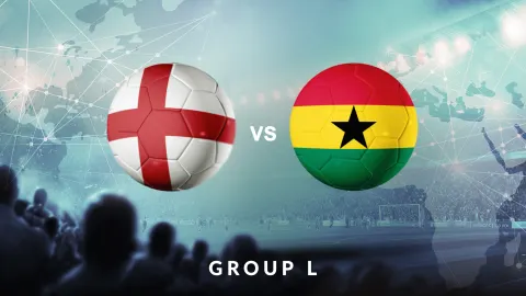 England vs Ghana - Group L - Football World Cup 2026 - Group Stage - Match 45