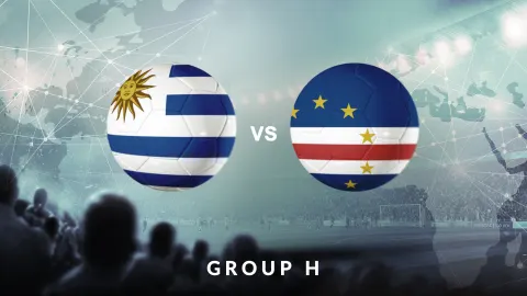Uruguay vs Cabo Verde - Group H - Football World Cup 2026 - Group Stage - Match 37