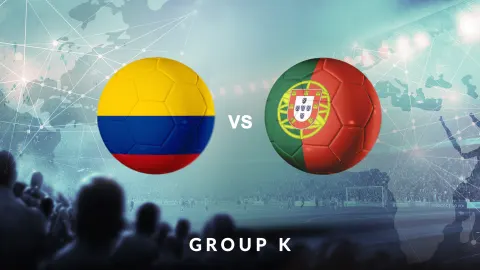 Colombia vs Portugal - Group K - Football World Cup 2026 - Group Stage - Match 71