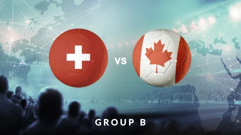 Switzerland vs Canada - Group B - Football World Cup 2026 - Group Stage - Match 51