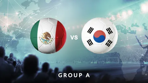 Mexico vs South Korea - Group A - Football World Cup 2026 - Group Stage - Match 28